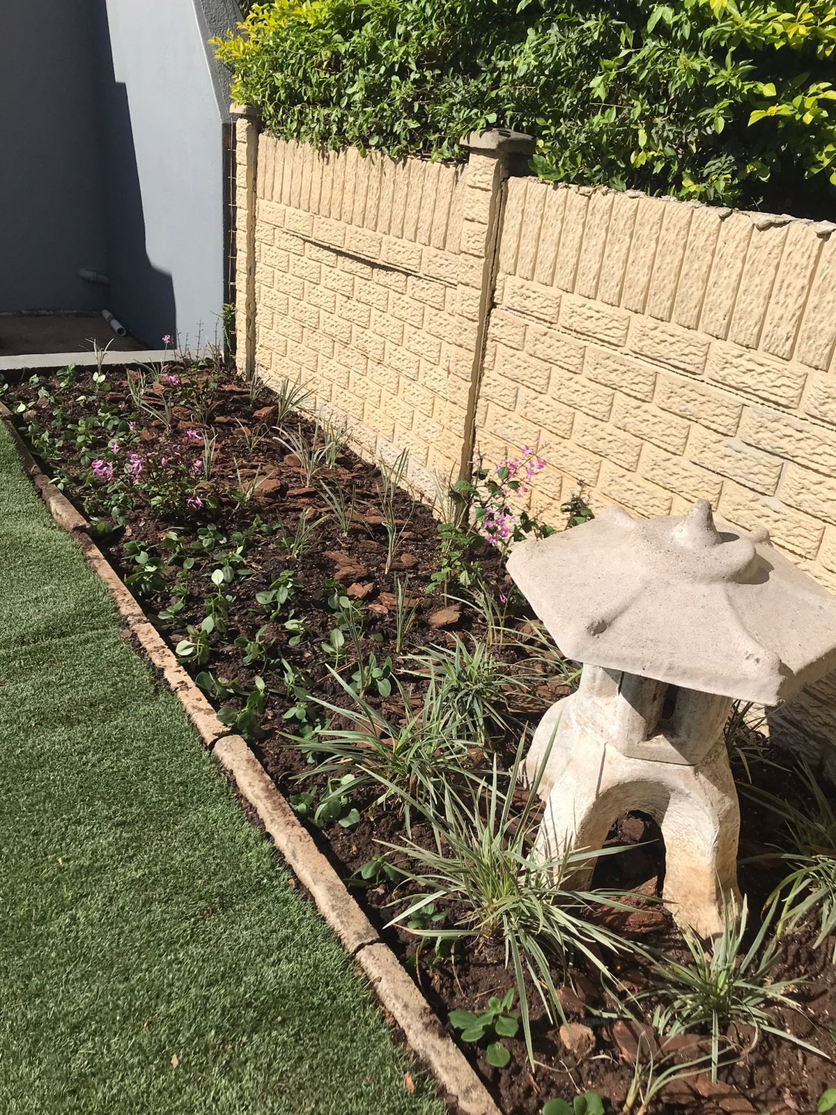 Landscaping detail
